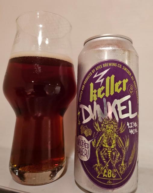 Keller-Dunkel(2025) 4.2%, Apex Brewing Company, Sweden