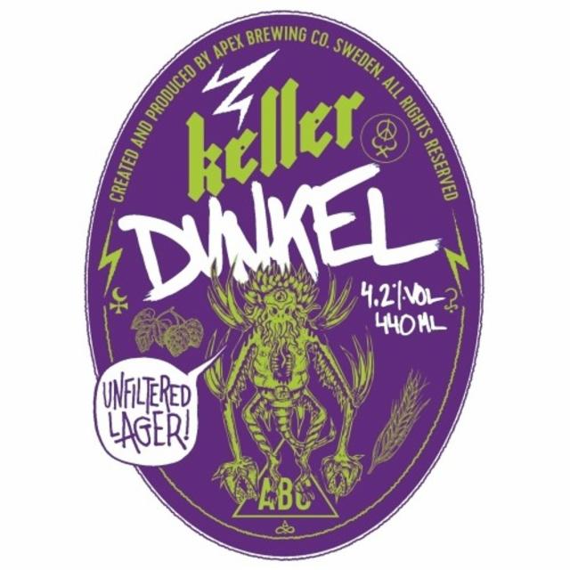 Keller Dunkel (2025) 4.2%, Apex Brewing Company, Sweden