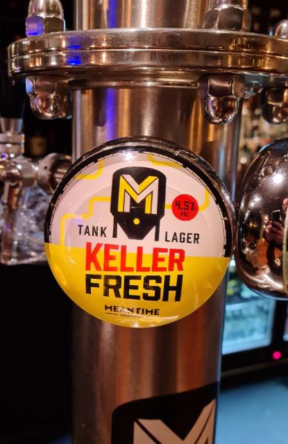 Keller Fresh 4.5%, Meantime Brewing, England