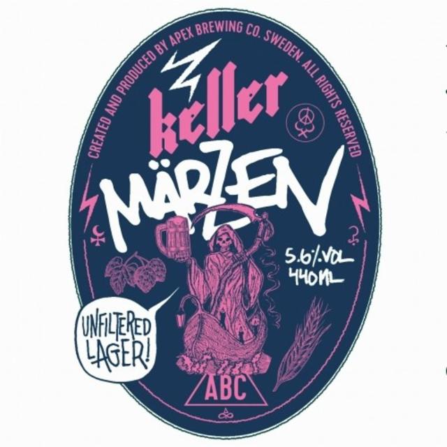 Keller Märzen 5.6%, Apex Brewing Company, Sweden