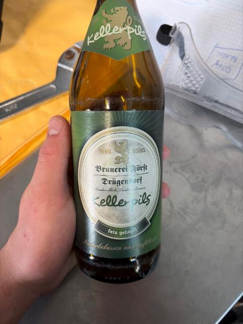 Keller pils 4.9%, Först Drügendorf, Germany