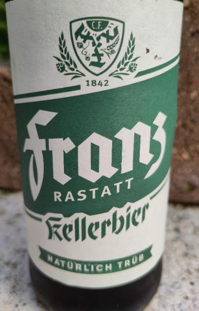 Kellerbier 5.2%, Brauerei Franz Rastatt, Germany