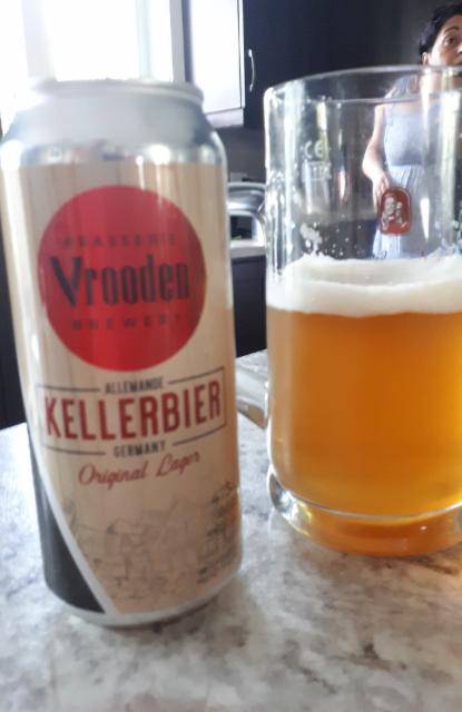 Vrooden Kellerbier 5.0%, Brasserie Vrooden, Canada