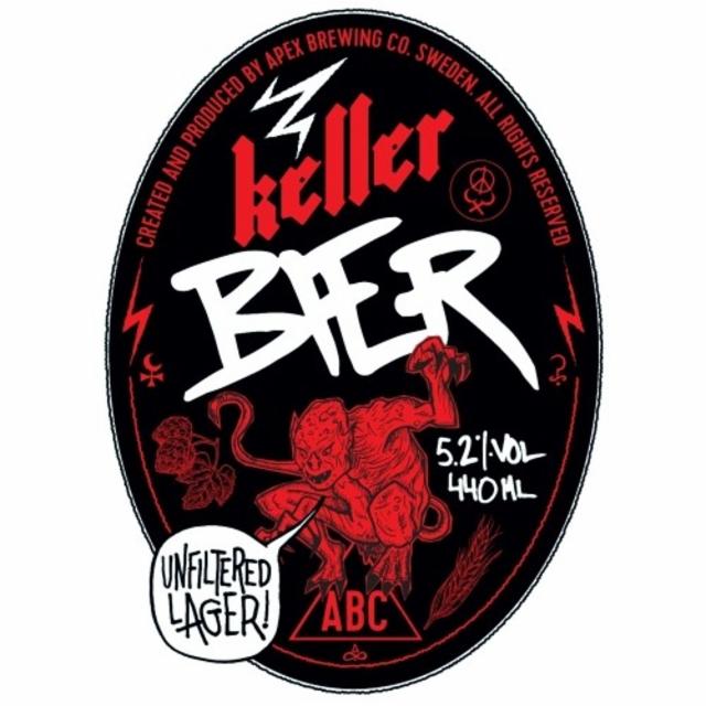 Kellerbier 4.8%, Apex Brewing Company, Sweden