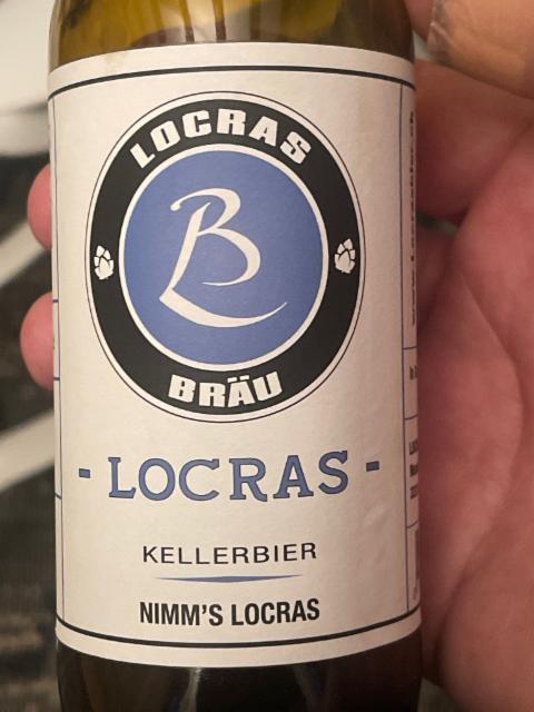 Kellerbier 5.4%, Locras Bräu, Switzerland