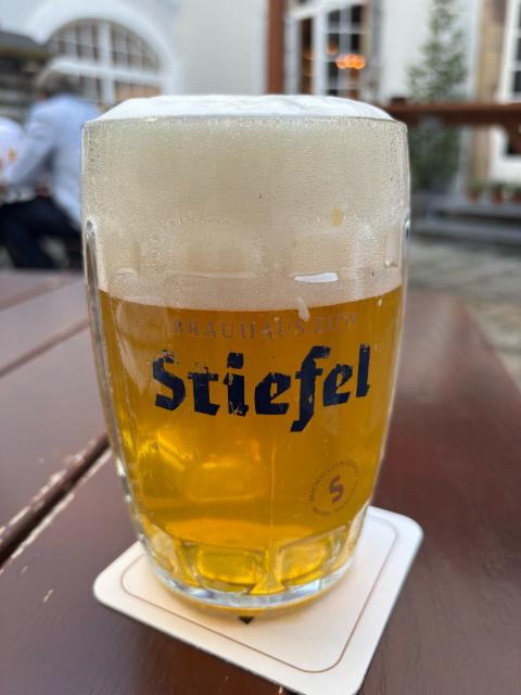 Kellerbier 4.9%, Stiefel Bräu, Germany