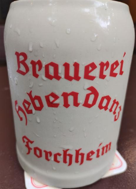kellerbier 4.9%, Brauerei Hebendanz, Germany