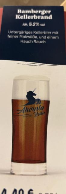 Kellerbrand 5.2%, Ahörnla, Germany