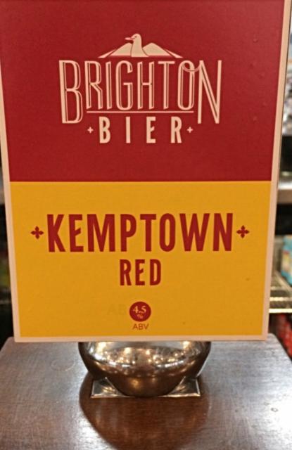 Kemptown Red 4.5%, Brighton Bier, England