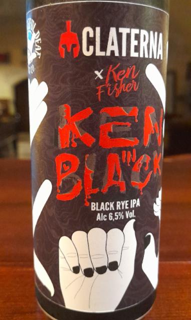 Ken In Black 6.5%, Birra Claterna, Italy