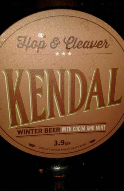 Kendal 3.9%, Hop & Cleaver, England