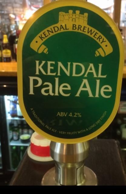 Kendal Pale Ale 4.2%, Kendal Brewing Company (Brewhouse At Burgundy's), England