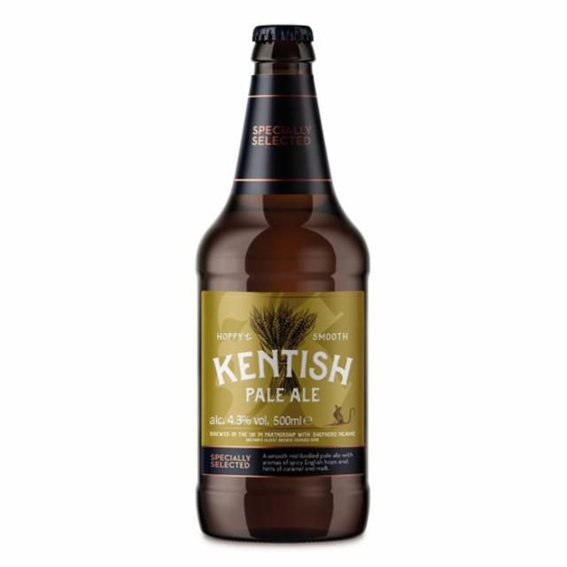 Specially Selected Kentish Pale Ale 4.3%, ALDI Stores UK, England