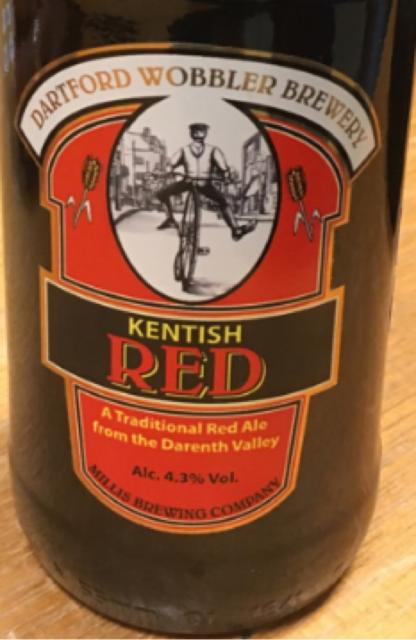 Kentish Red 4.3%, Dartford Wobbler Brewery, England