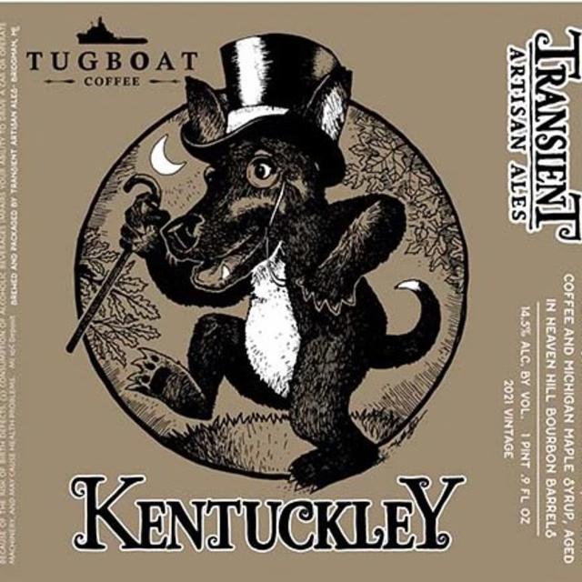Kentuckley (2021) 14.5%, Transient Artisan Ales, United States