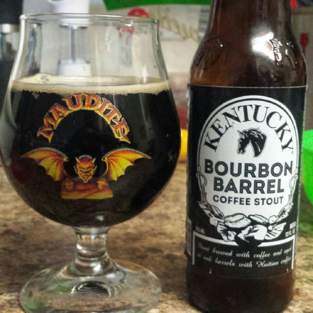 Kentucky Bourbon Barrel Coffee Stout 8.0%, Lexington Brewing & Distilling Co., United States