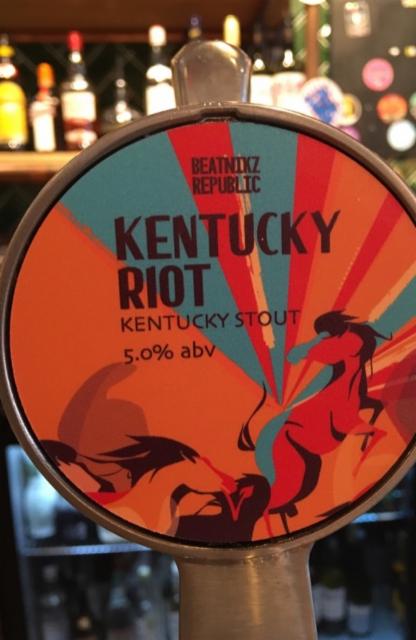 Kentucky Riot 5.0%, Beatnikz Republic Brewing Co., England