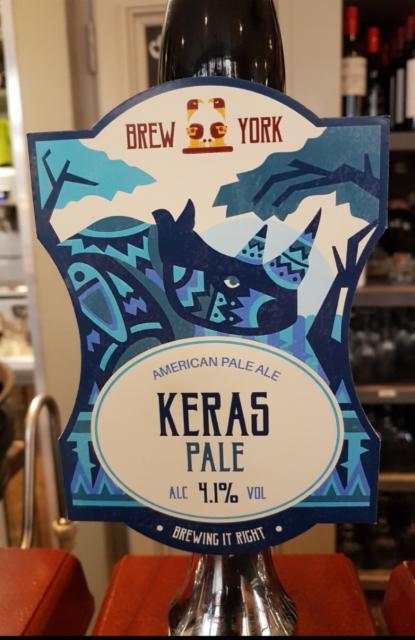 Keras Pale / Pale Ale 4.1%, Brew York, England