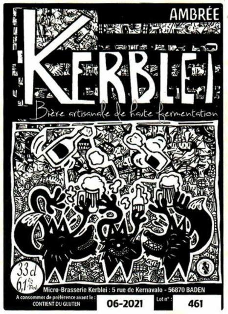 Kerblei Ambrée 6.1%, Brasserie Kerblei, France
