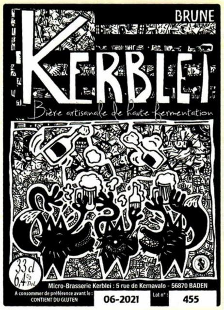 Kerblei Brune 6.4%, Brasserie Kerblei, France