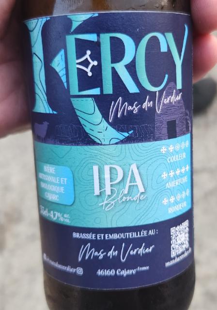 kercy ipa 4.7%, KOS - Mas Du Verdier, France