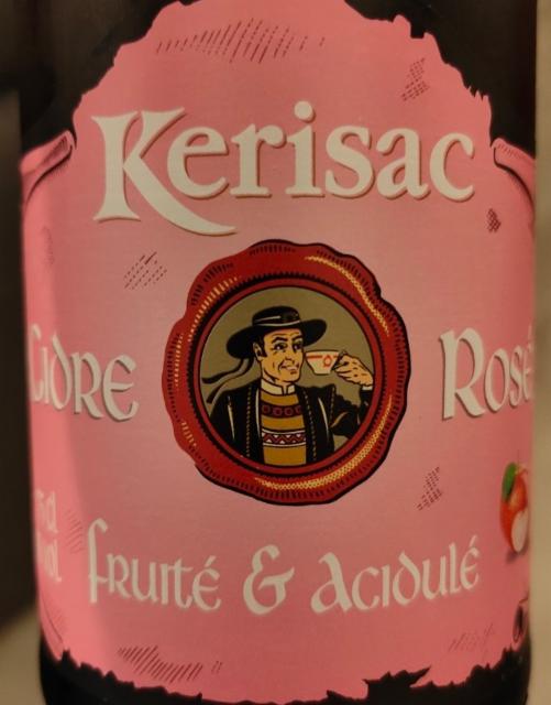 Kerisac Cidre Rosé 3.0%, Cidre Kerisac, France