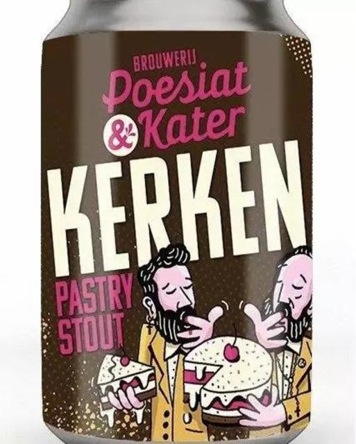 Kerken Pastry Stout 9.9%, Brouwerij Poesiat & Kater, Netherlands