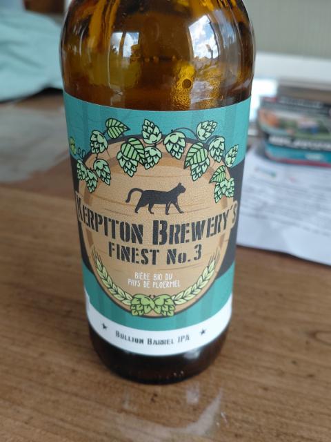 kerpiton brewery's finest No. 3, Brasserie Kerpiton
