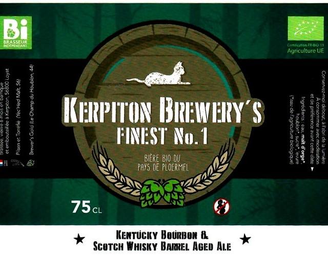 Kerpiton Finest N°1 8.0%, Brasserie Kerpiton, France