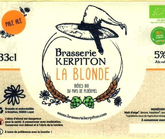Kerpiton La Blonde, Brasserie Kerpiton