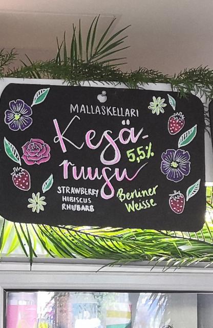 Kesäruusu 5.5%, Mallaskellari, Finland