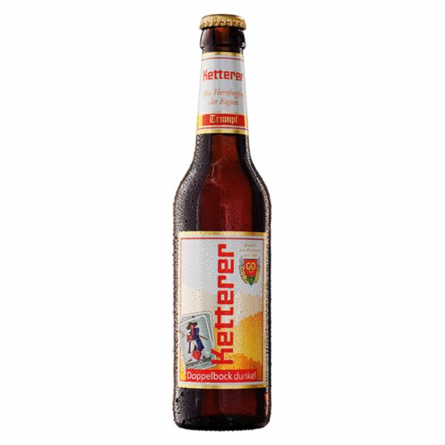 Ketterer Trumpf Doppelbock Dunkel 7.6%, Privatbrauerei Wilhelm Ketterer, Germany