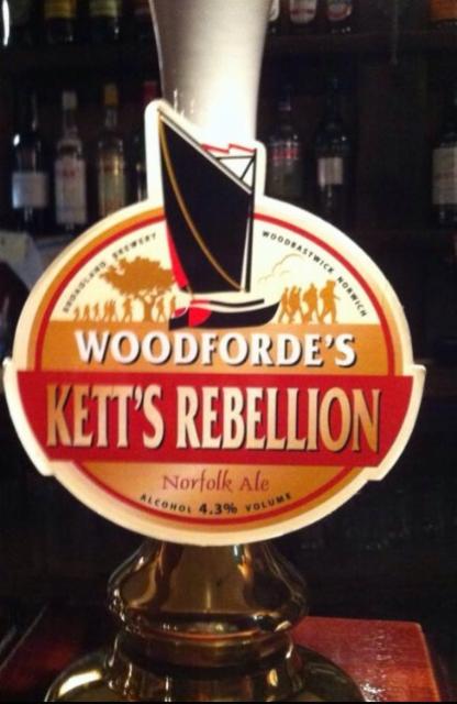 Kett's Rebellion 4.3%, Woodforde's Brewery, England