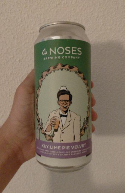 Key Lime Pie Velvet 6.0%, 4 Noses Brewing Company, United States