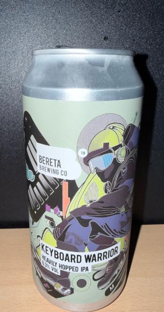 Keyboard Warrior 6.3%, Bereta Brewing Co, Romania