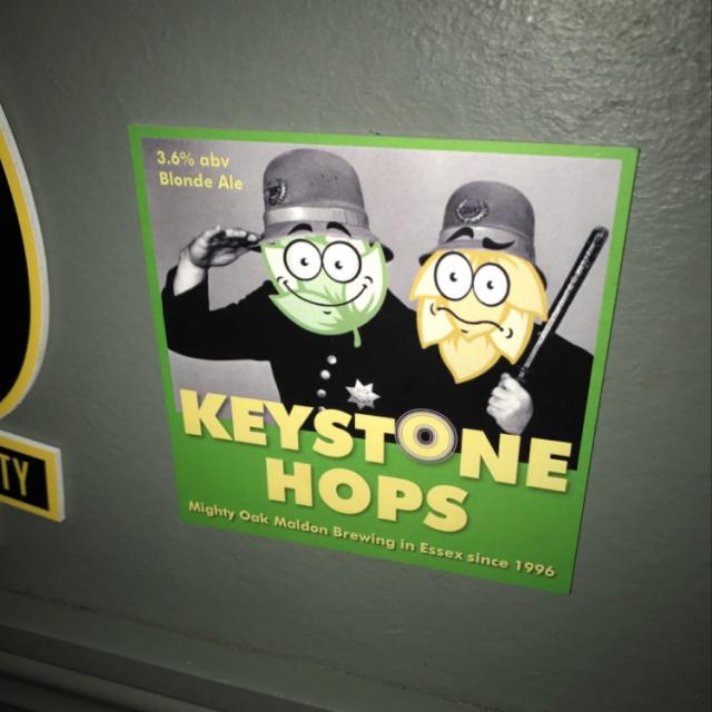 Keystone Hops 3.6%, The Mighty Oak Brewing Company, England