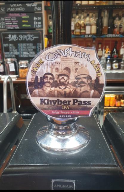 Khyber Pass 5.5%, Oakham Ales, England