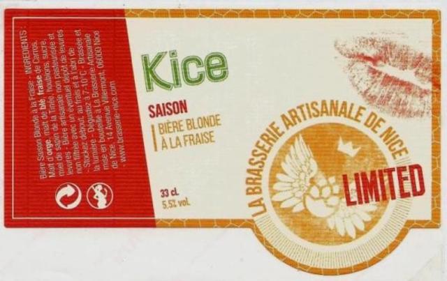 Kice 4.5%, La Brasserie Artisanale De Nice, France