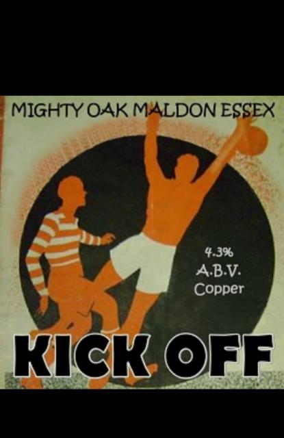 Kick Off 4.3%, The Mighty Oak Brewing Company, England