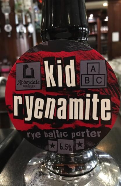 Kid Ryenamite 6.5%, Abbeydale Brewery, England