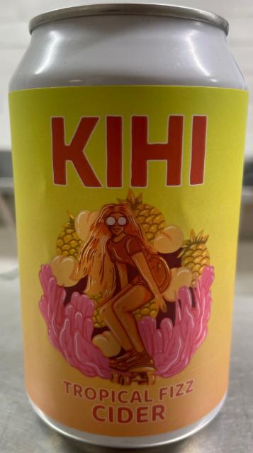 Kihi Tropical Fizz 5.0%, Urbanaut Brewing Co., New Zealand