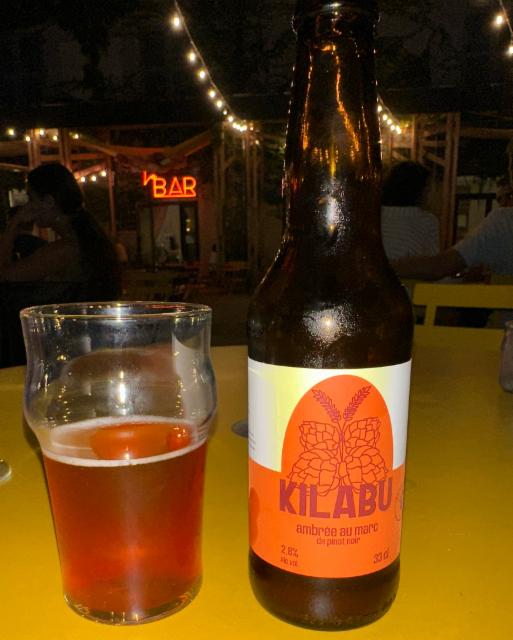 Kilabu Ambrée Au Marc De Pinot Noir 2.8%, La Ferme Des 3 Chênes, France