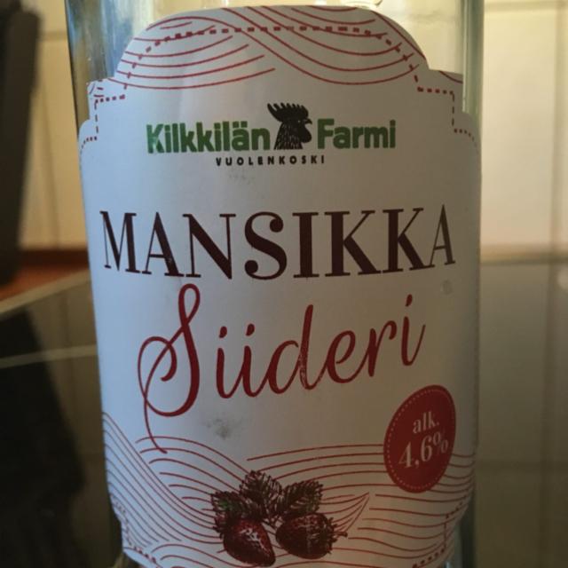 Kilkkilän Farmi Mansikka Siideri 4.6%, Pihamaa Viinitila & Panimo, Finland