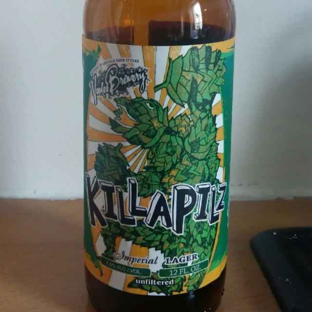 Killapilz 7.5%, Voodoo Brewing Company, United States