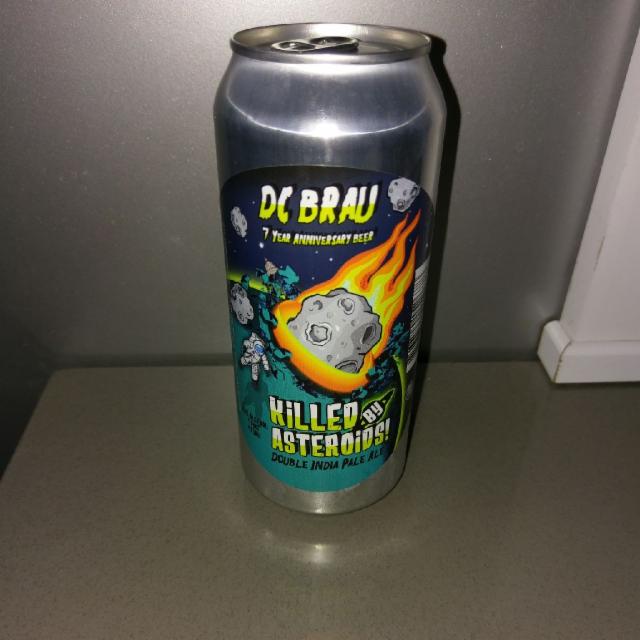 Killed by Asteroids 8.5%, DC Brau Brewing Company, United States