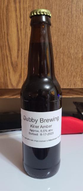 Killer Amber 6.5%, Dubby Brewing, United States