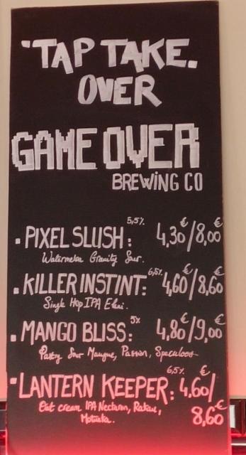 Killer Instint 6.5%, Game Over Brewing Co., France