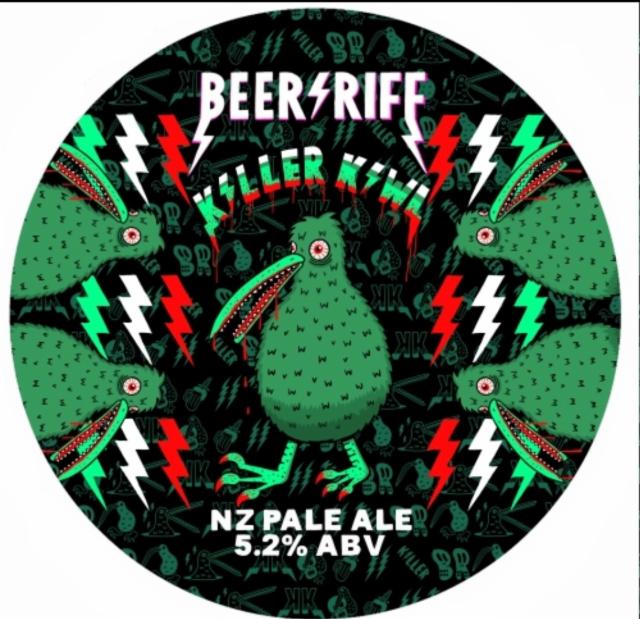 Killer Kiwi 5.2%, BeerRiff, Wales
