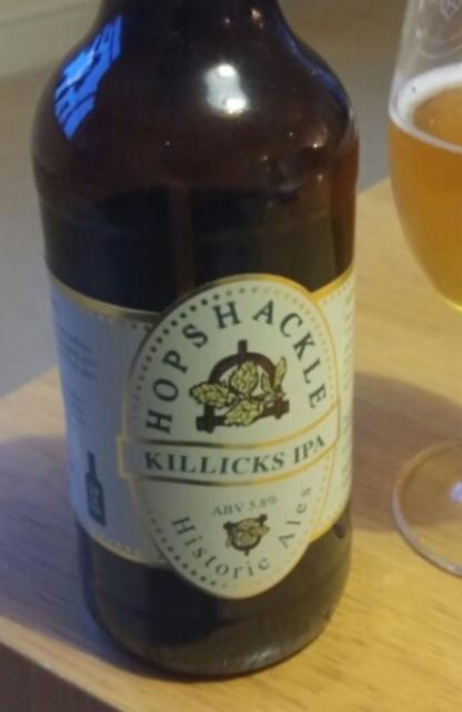 Killicks IPA 5.8%, Hopshackle Historic Ales, England