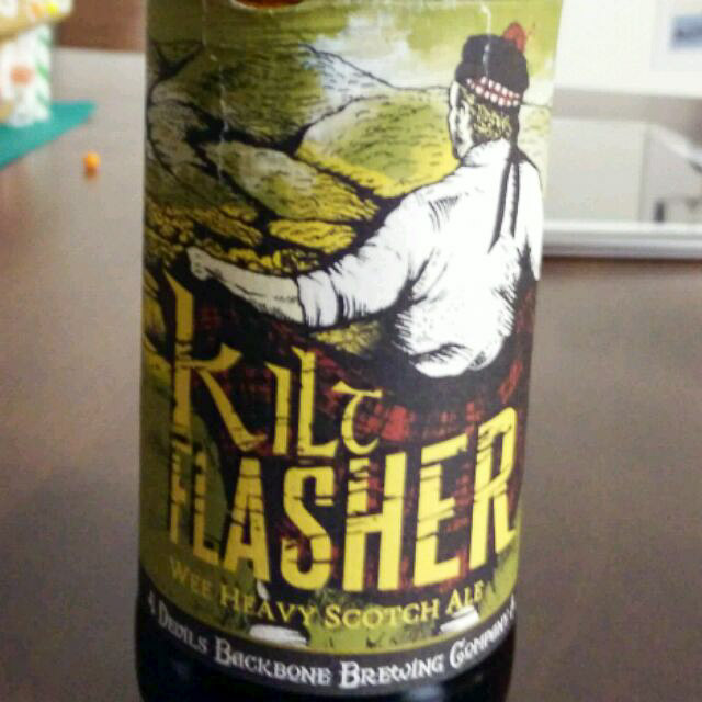 Kilt Flasher Wee Heavy Scottish Ale 8.0%, Devils Backbone Brewing Company (AB InBev), United States